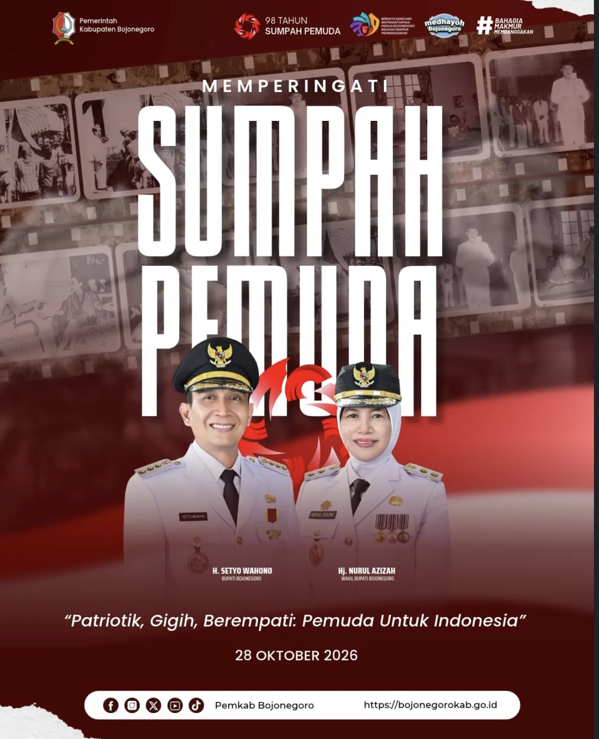 Gelora Sumpah Pemuda: Generasi Muda Berdaya, Bangsa Indonesia Maju