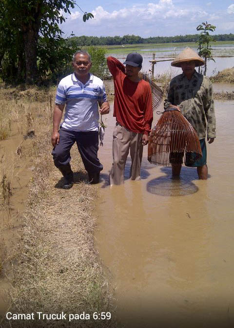 Banjir luapan Bengawan Solo april 2015