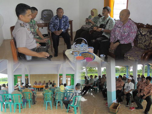Musyawarah kelompok tani Desa Sranak