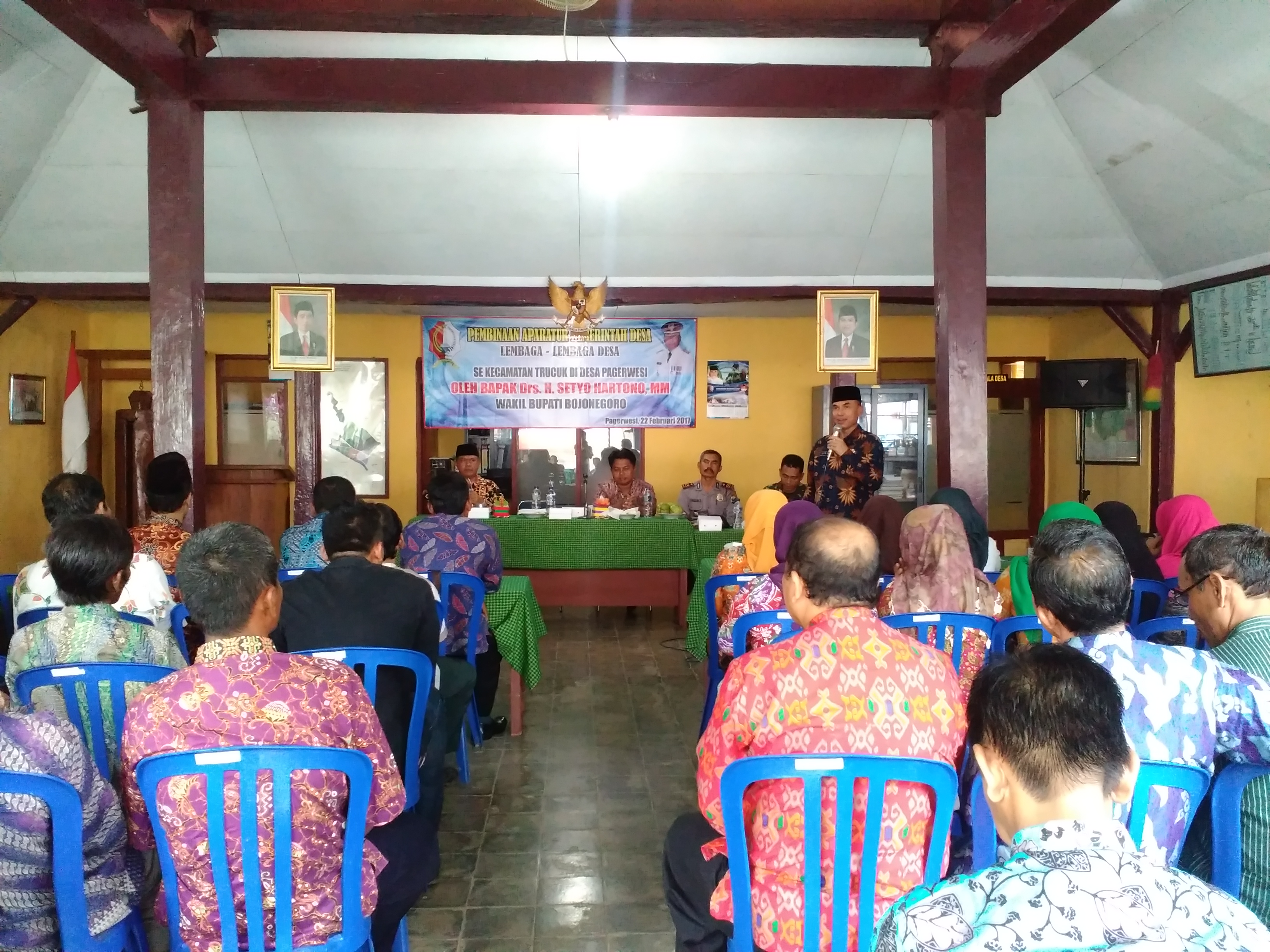 Kunjungan Kerja Wakil Bupati Bojonegoro Di Desa Pagarwesi