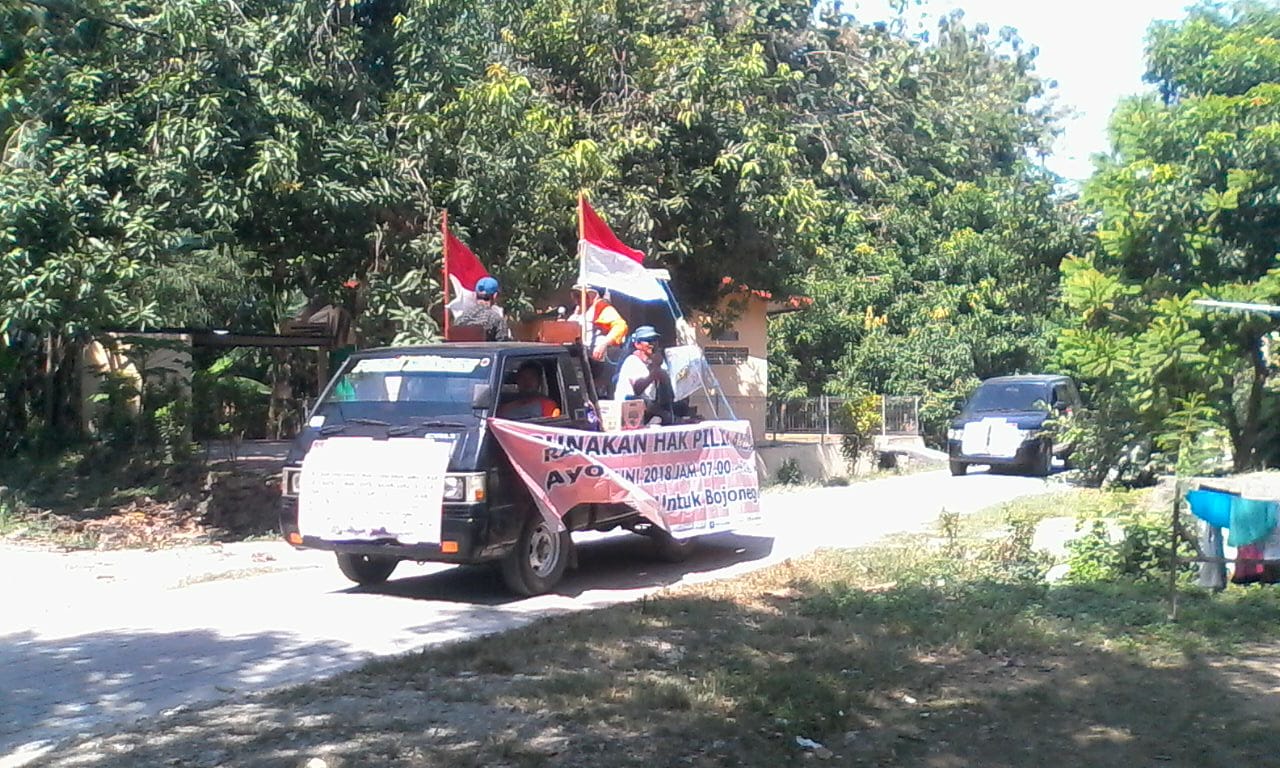 Sosialisasi Mobilisasi Keliling, PPK Trucuk Ajak Masyarakat Datang Ke TPS Pada 27 juni 2018