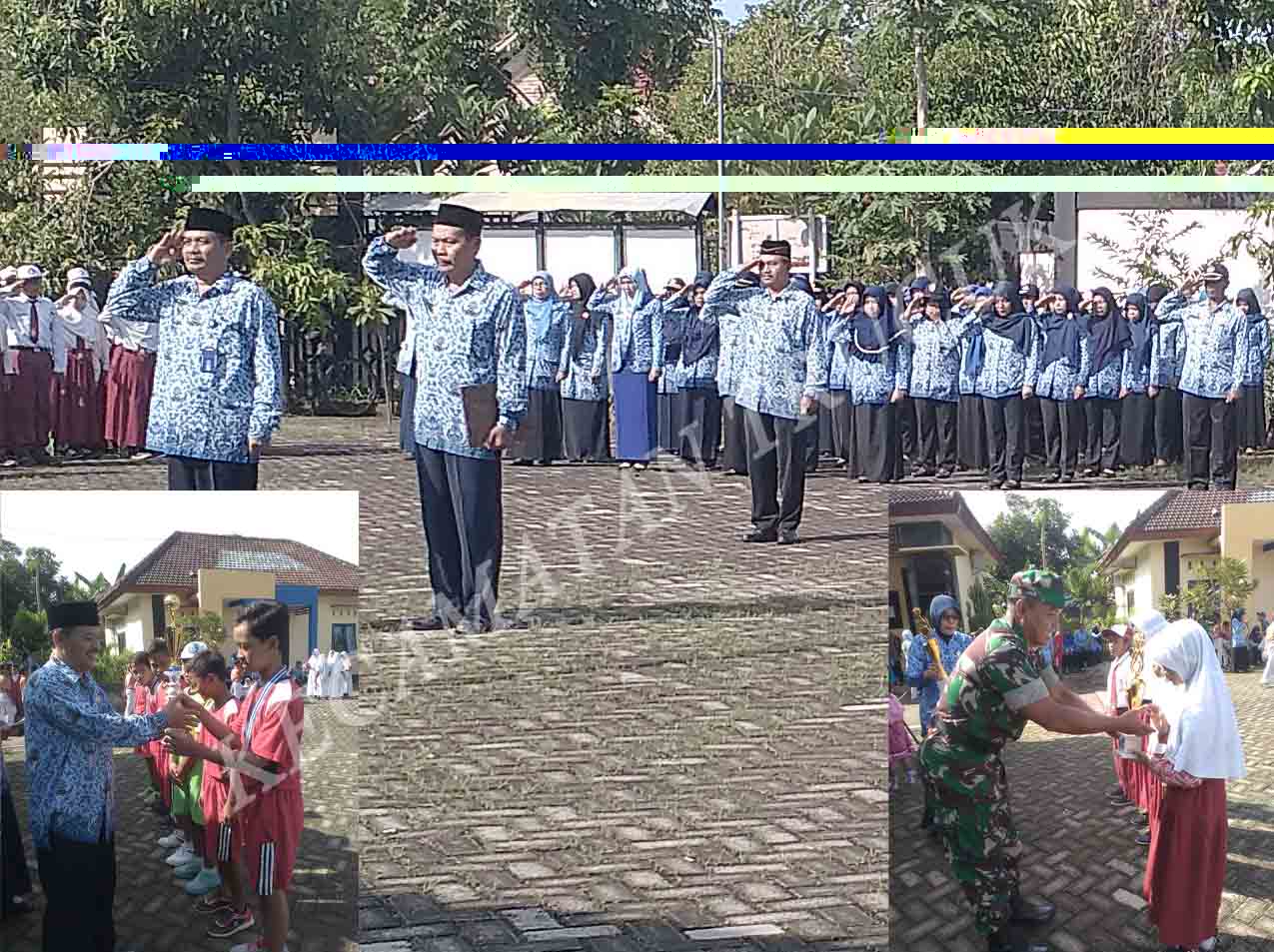 Waji Pimpin Upacara Hari Pendidikan Nasional 2019