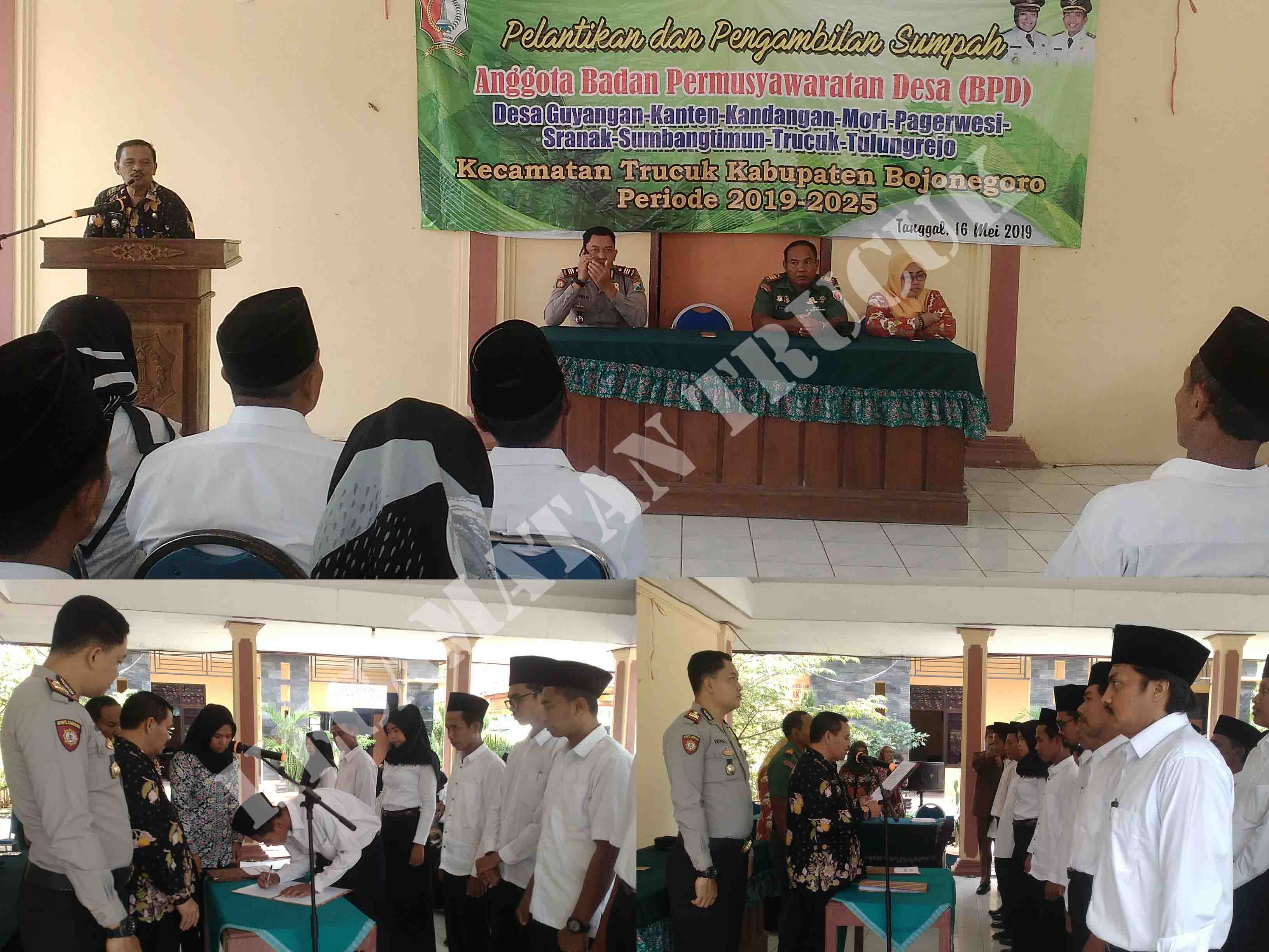 "46 Anggota Badan Permusyawaratan Desa (BPD)" Di Lantik