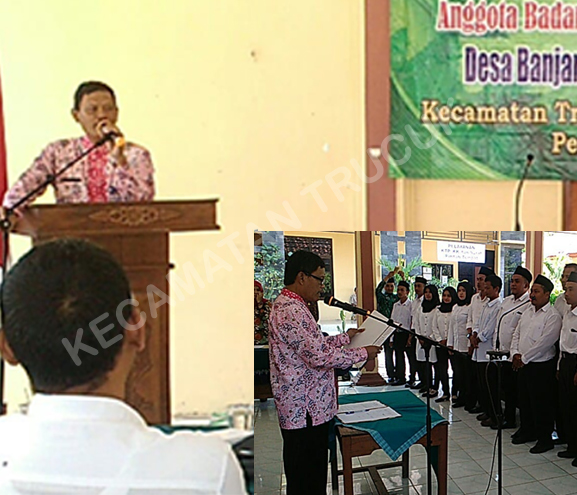 Anggota BPD Terpilih Dilantik “Heru Sugiharto”