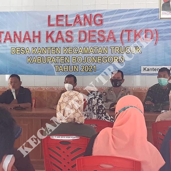 Pemdes Kanten Laksanakan Sewa/Lelang TKD