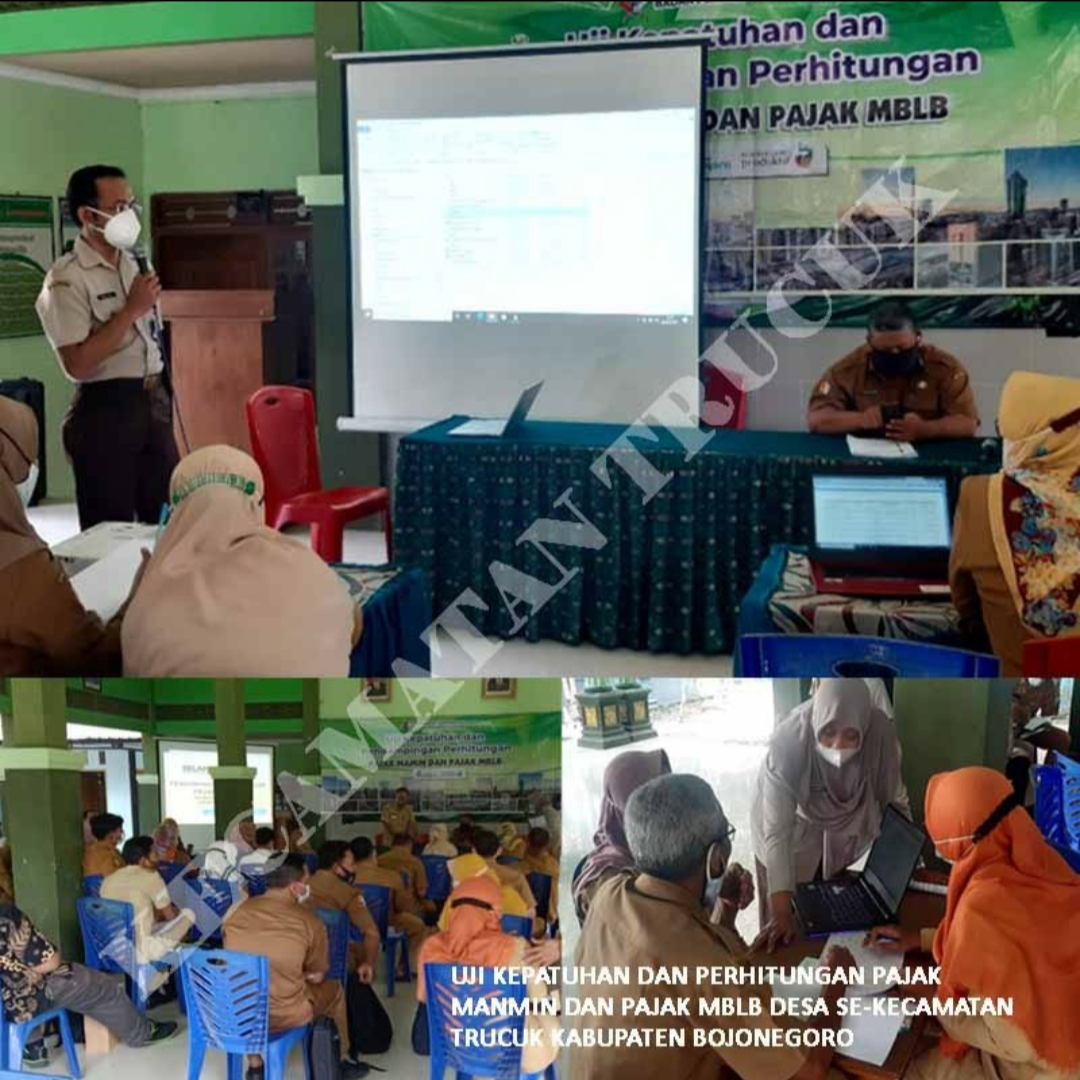 Pemkab Bojonegoro "Uji Kepatuhan Dan Pendampingan Perhitungan Pajak Desa Se-Kecamatan Trucuk"