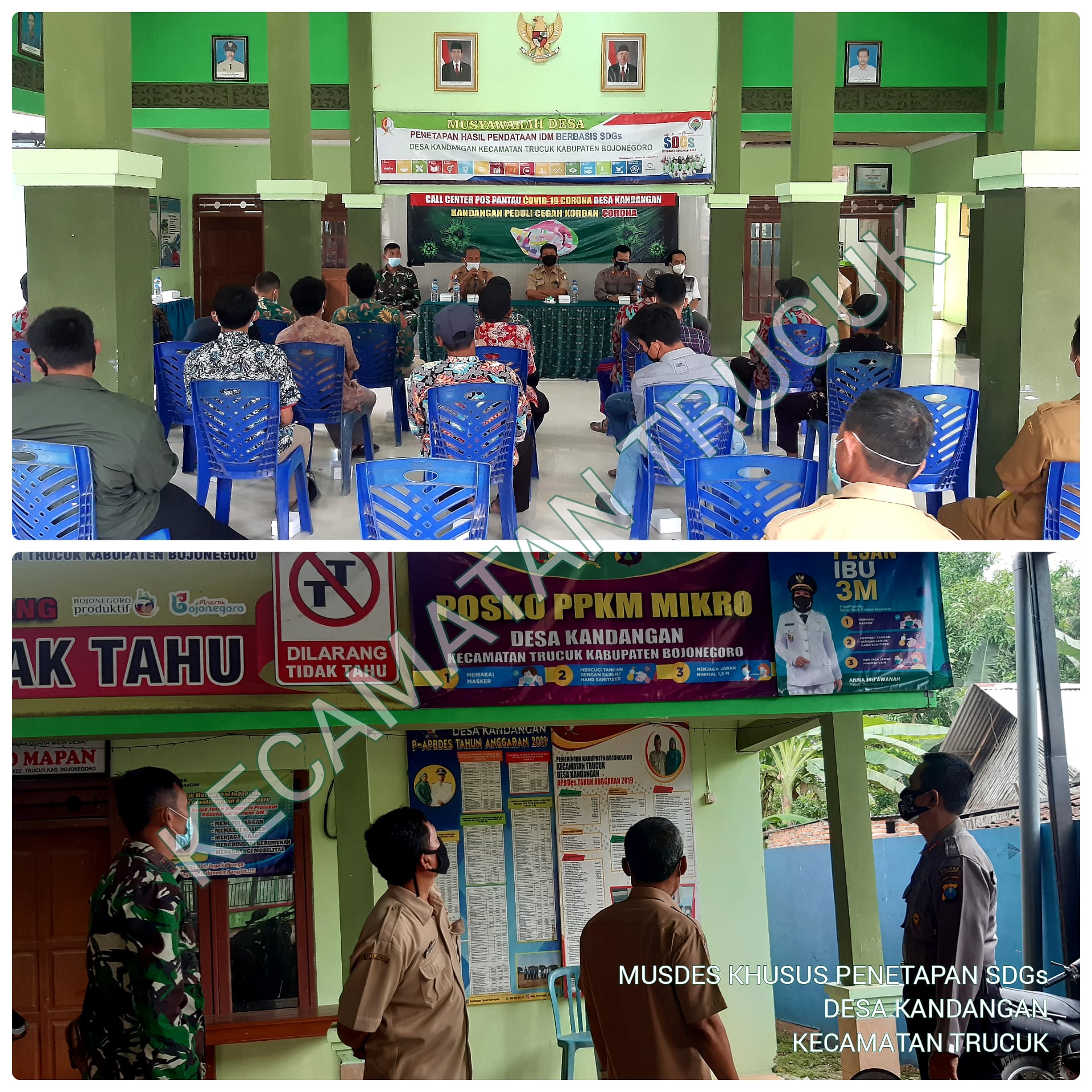 Musdes Khusus Penetapan Hasil SDGs Desa Kandangan