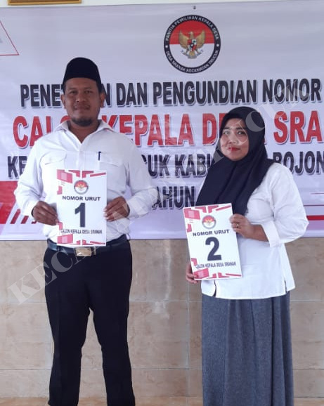 Duan Cakades Resmi Ditetapkan Panitia Pilkades Sranak
