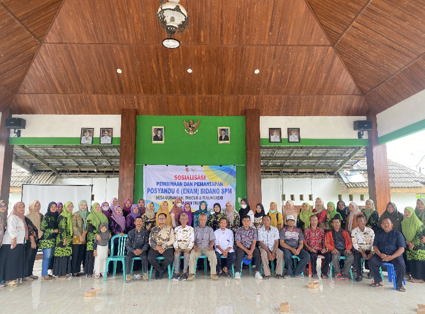 Giat Sosialisasi Posyandu 6 Bidang SPM di Desa Guyangan, Trucuk, dan Tulungrejo