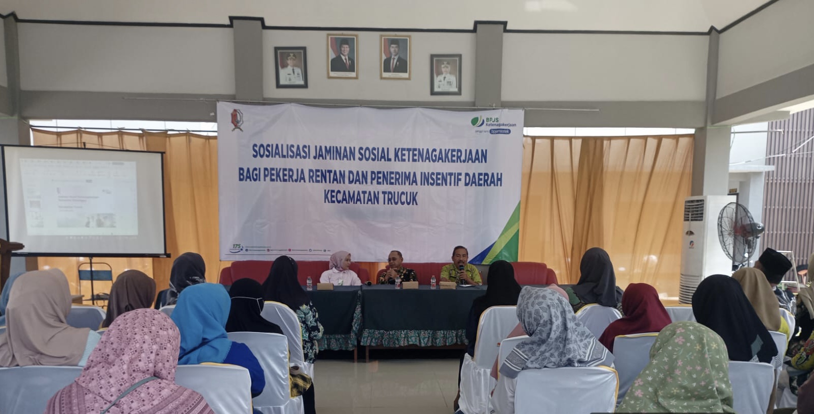 Sosialisasi Jaminan Sosial Ketenagakerjaan: Lindungi Pekerja Rentan dan Penerima Insentif di Trucuk