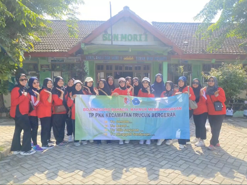 Senam Bojonegoro Bahagia Membanggakan: Pererat Sinergi dan Dukung Ketahanan Pangan di Trucuk