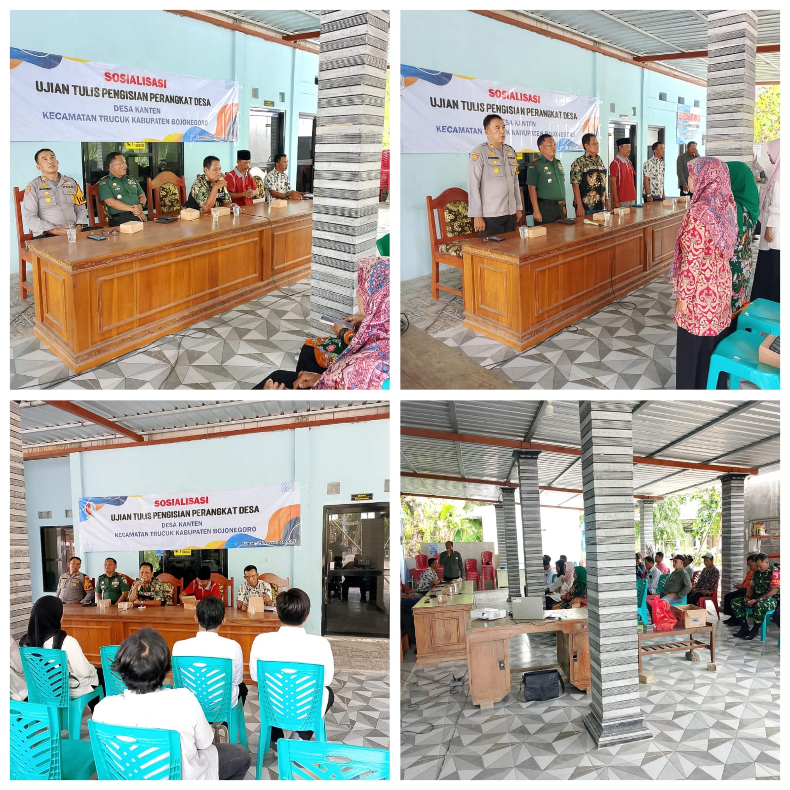 Sosialisasi Ujian Tulis Perangkat Desa Kanten: Persiapan Menuju Transparansi dan Kualitas