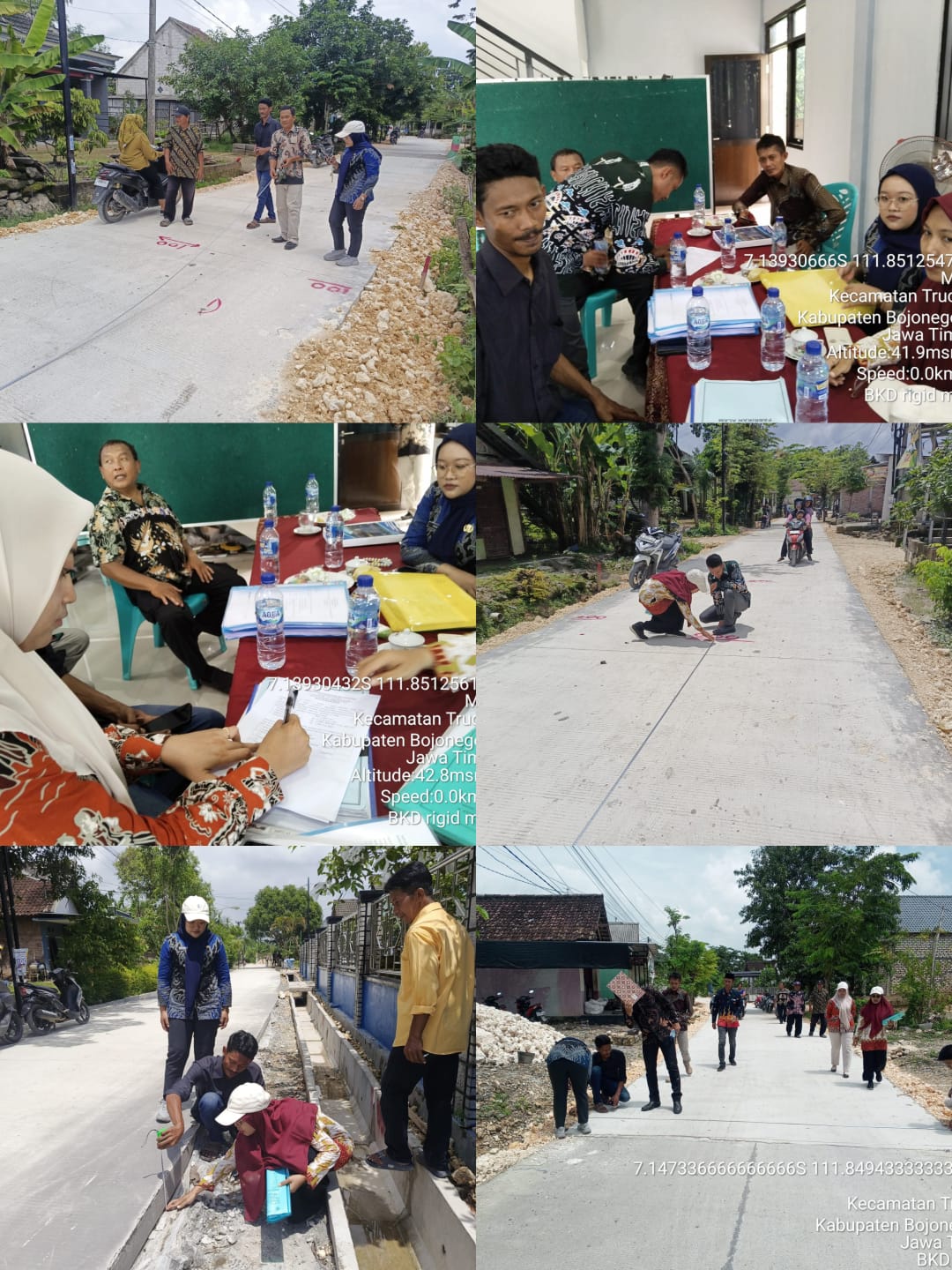 Monev BKKD Jalan Desa Tahap I 2025 di Trucuk, Bojonegoro: Tim Inspektorat Lakukan Pendampingan