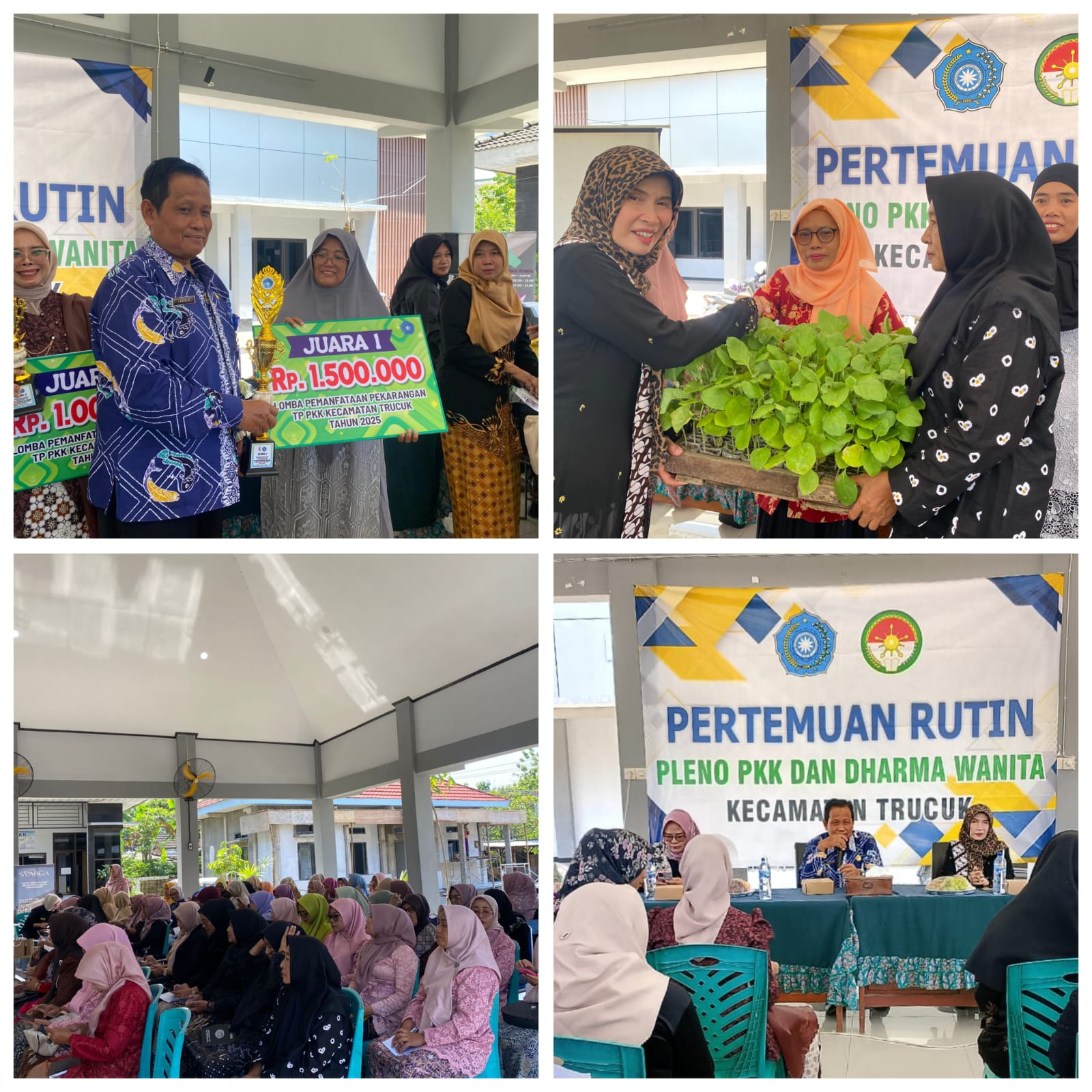 TP PKK Trucuk Peringati HUT Dharma Wanita dan Hari Ibu