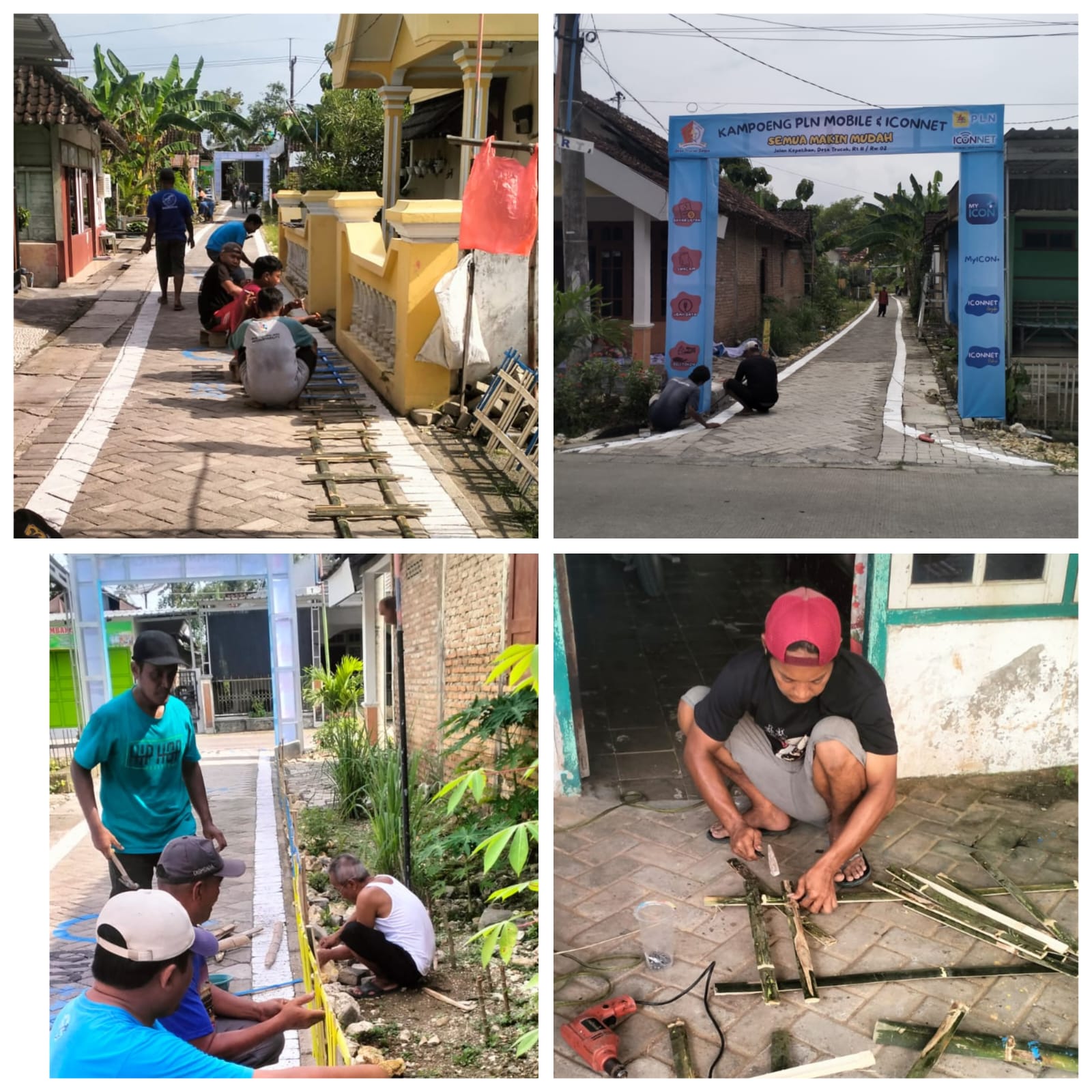 Lomba Kampoeng PLN Mobil Iconnet di Desa Trucuk Berhasil Meriah