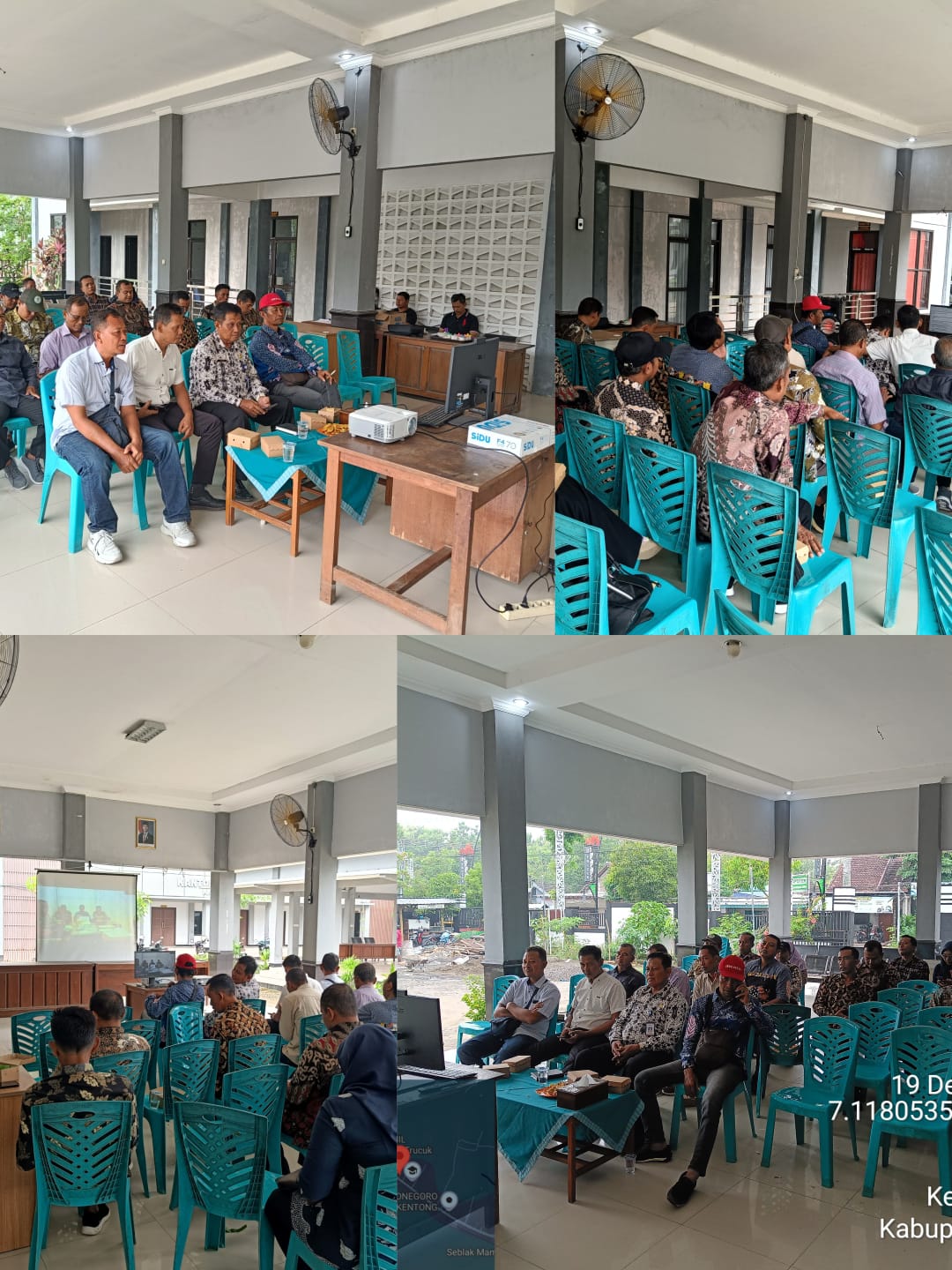 Kecamatan Trucuk Ikuti Zoom Sosialisasi Lomba Tertib Pengelolaan Keuangan Desa