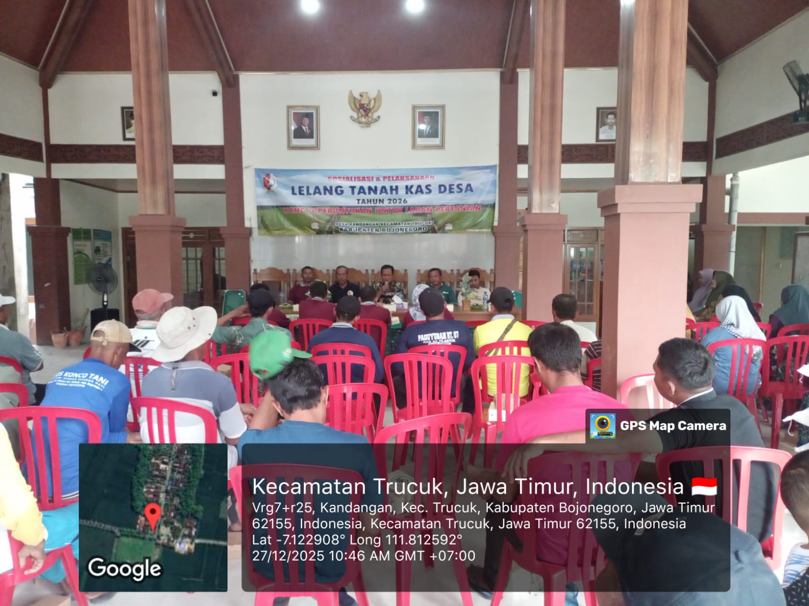 Lelang Tanah Kas Desa Kandangan Berjalan Lancar