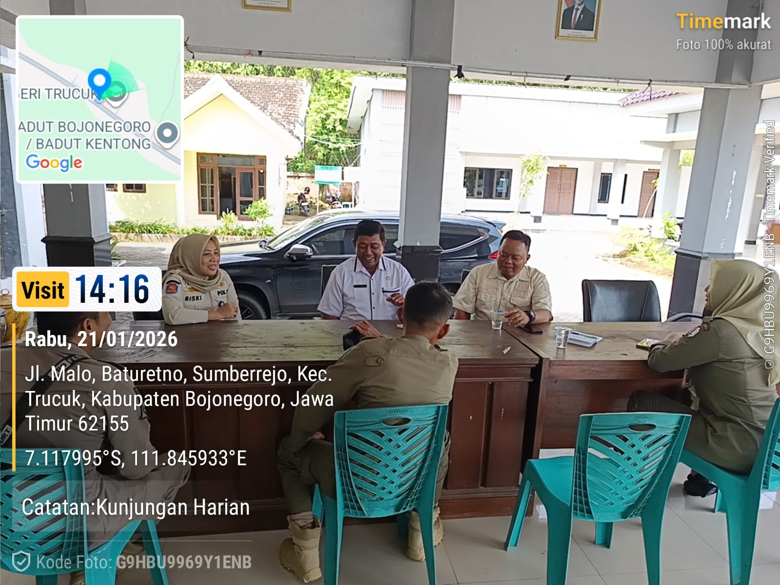 Monitoring dan Evaluasi Aplikasi GATRAMAS di Trucuk: Meningkatkan Efektivitas Pelayanan Masyarakat