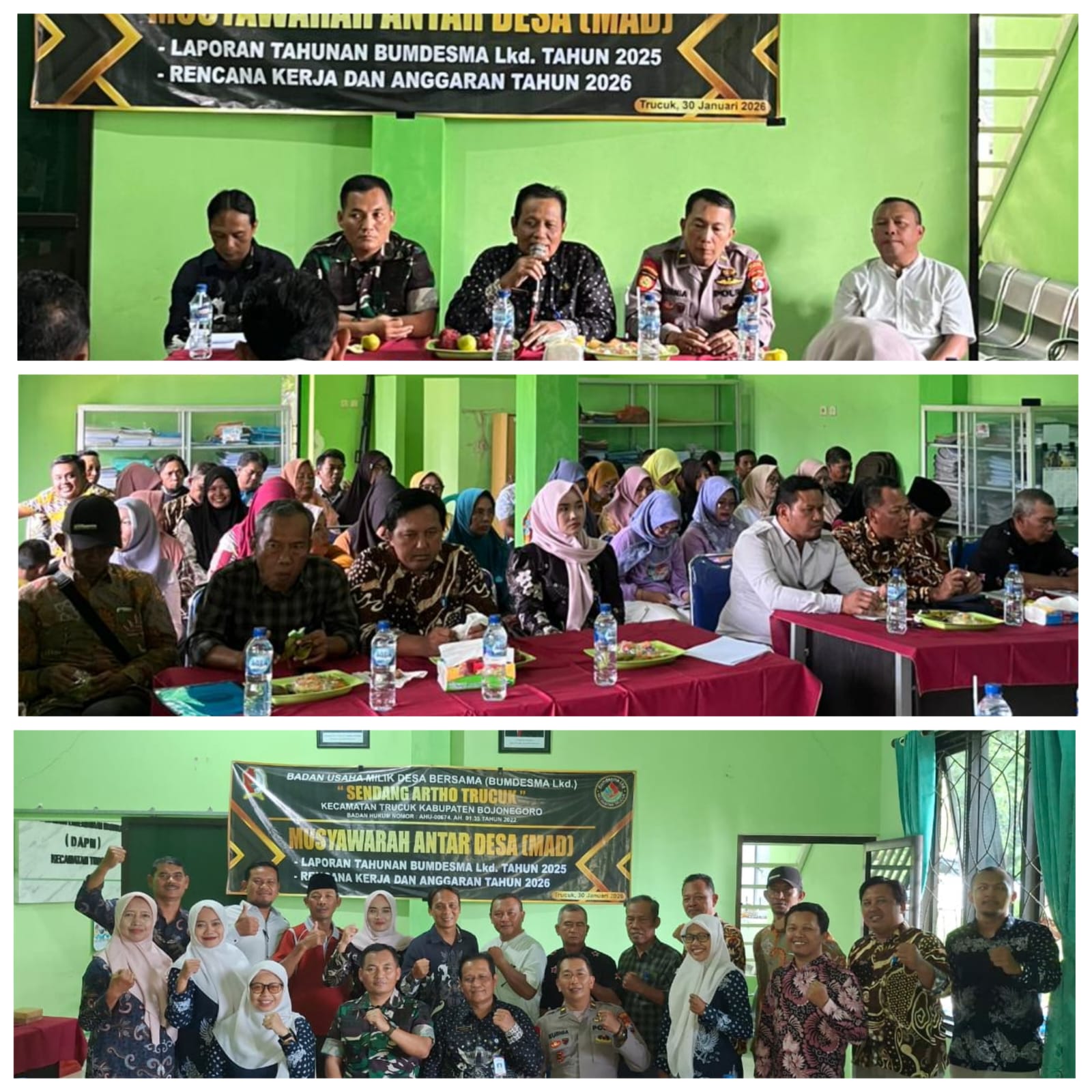 Musyawarah BUMDESMA SENDANG ARTO Bahas Laporan dan Rencana Kerja