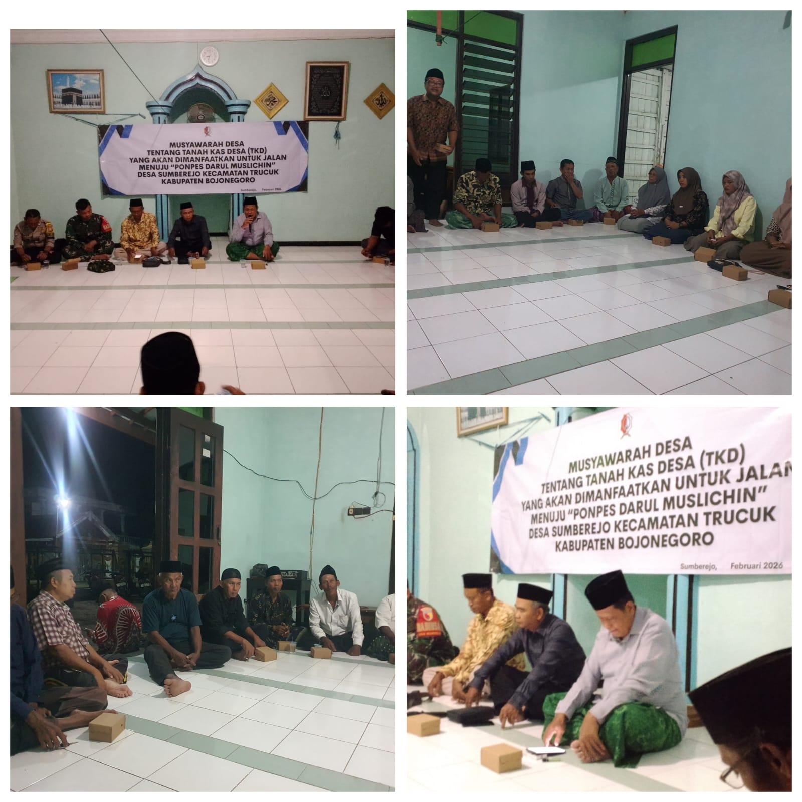 KECAMATAN TRUCUK GELARKAN MUSYAWARAH DESA TENTANG TANAH KAS DESA