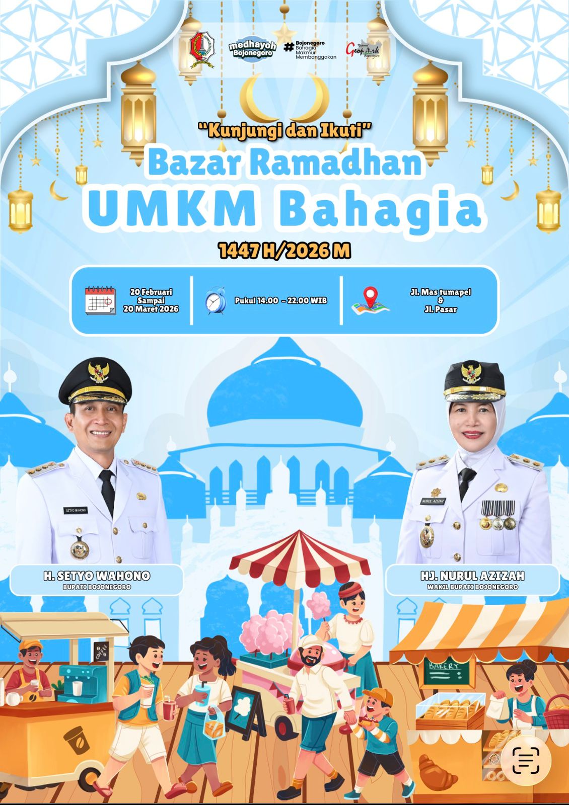 Bazar Ramadhan UMKM Bahagia Bojonegoro 2026