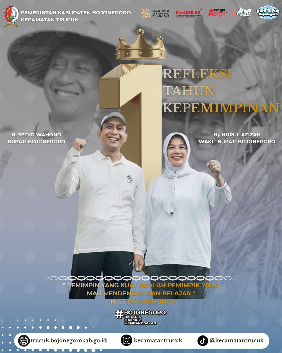 Refleksi 1 Tahun Kepemimpinan Bupati Bojonegoro