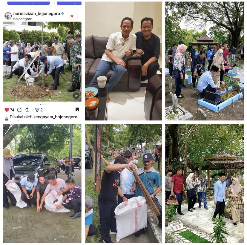 Bupati Bojonegoro Pimpin Korve Bersih Pasar Wisata