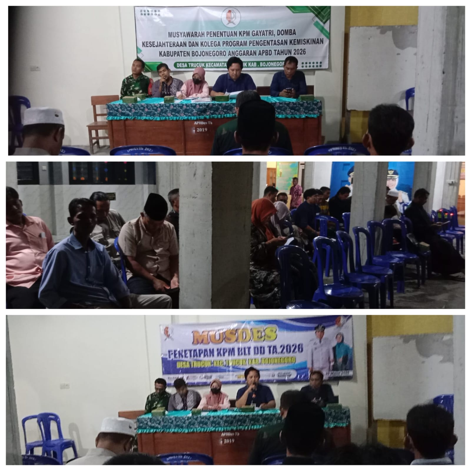 KECAMATAN TRUCUK LAPORKAN KEGIATAN MUSDES DI DESA TRUCUK