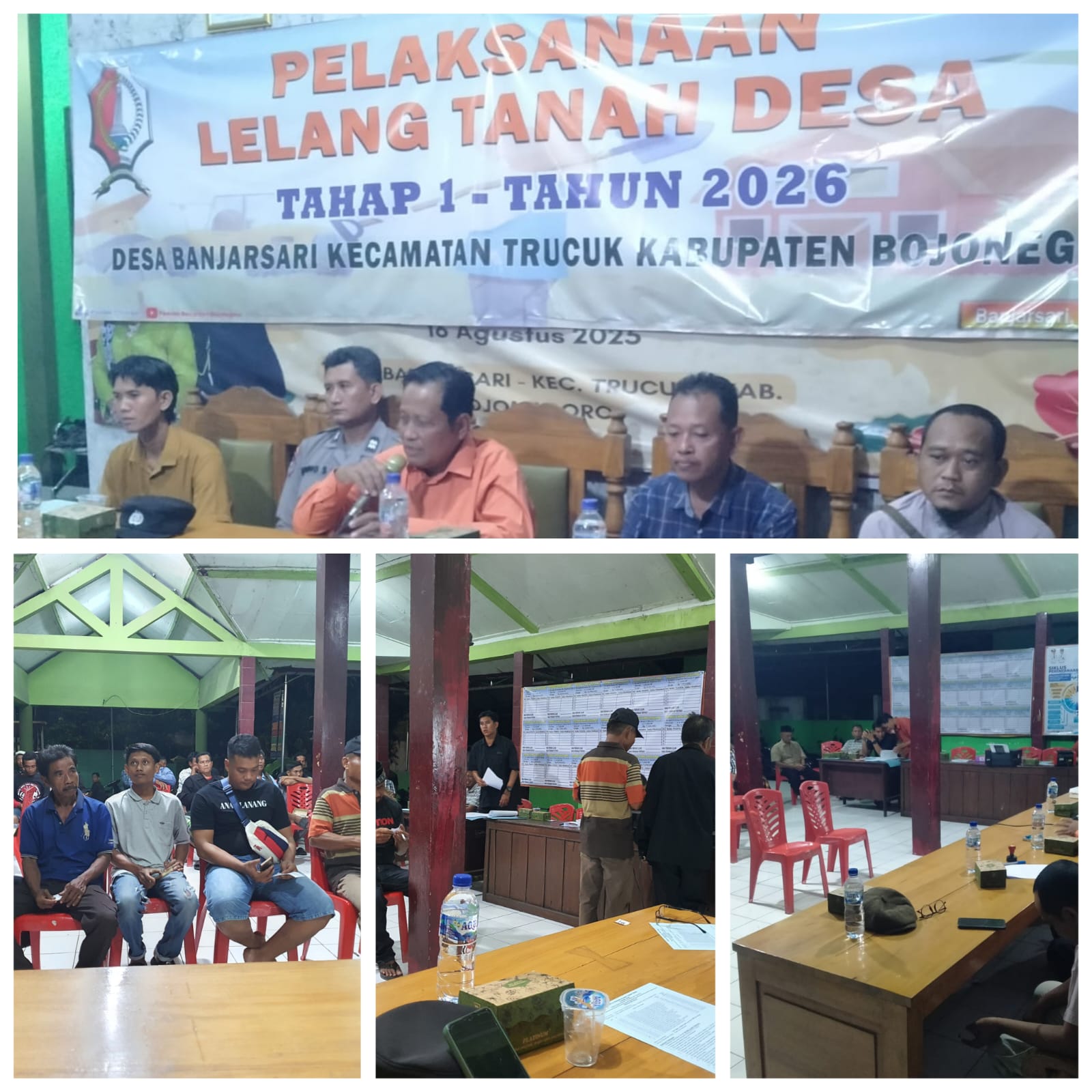 Transparansi Tata Kelola Desa, Desa Banjarsari Gelar Lelang Tanah Kas Desa (TKD) Tahap I Tahun 2026