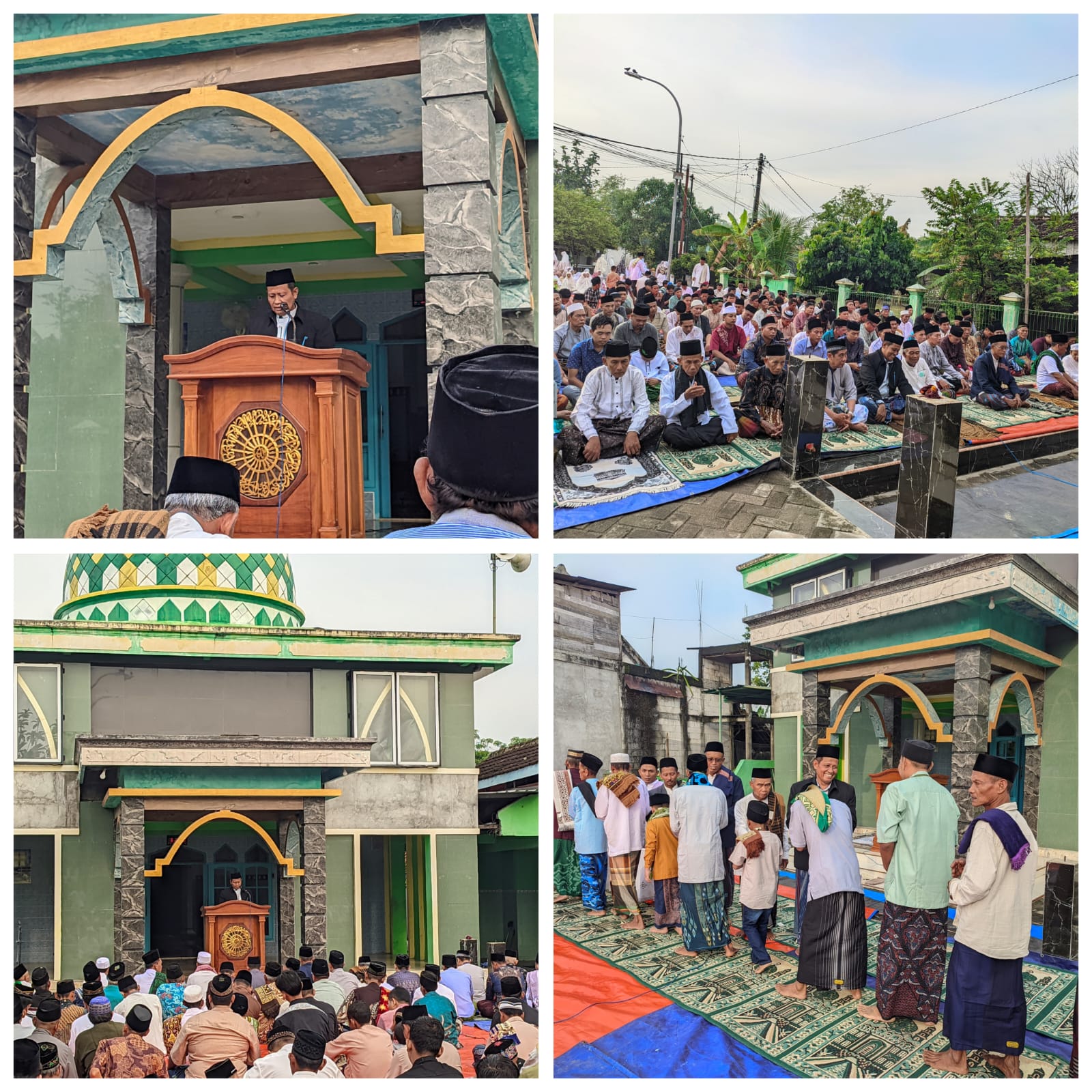 Penuh Khidmat, Ratusan Jemaah Trucuk Laksanakan Sholat Idul Fitri 1447 H di Masjid Baiturrahman