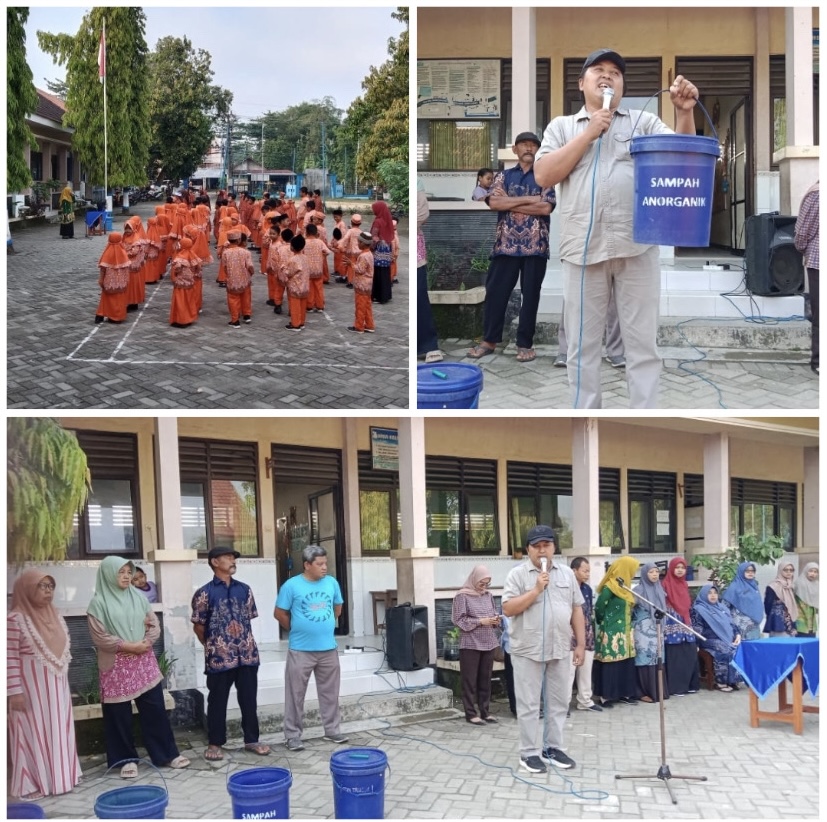 Sinergi Desa dan Sekolah, SDN Trucuk 2 Gelar Sosialisasi Kebersihan