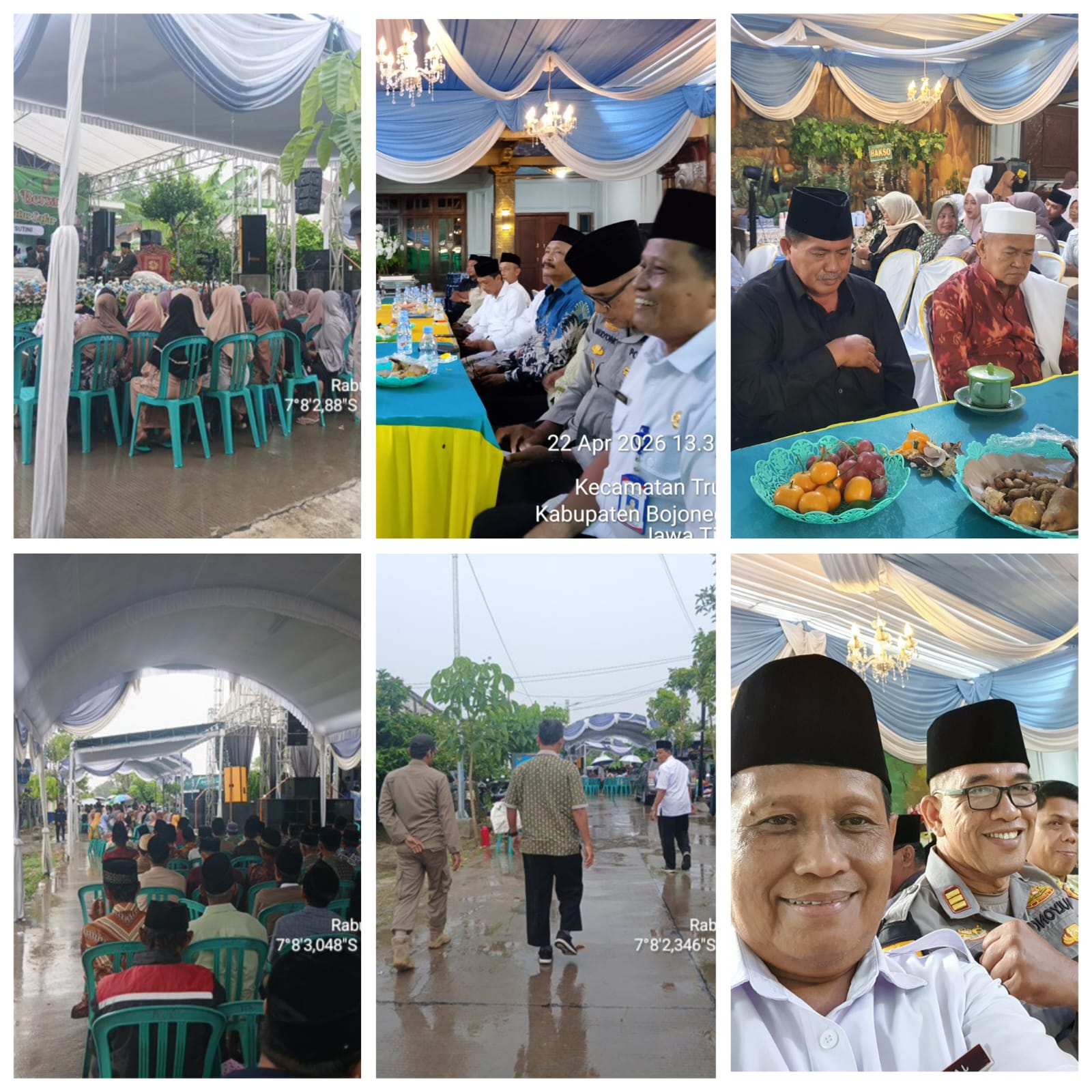 Sinergi Forkopimcam Trucuk dalam Doa Bersama Walimatus Safar Haji di Desa Mori