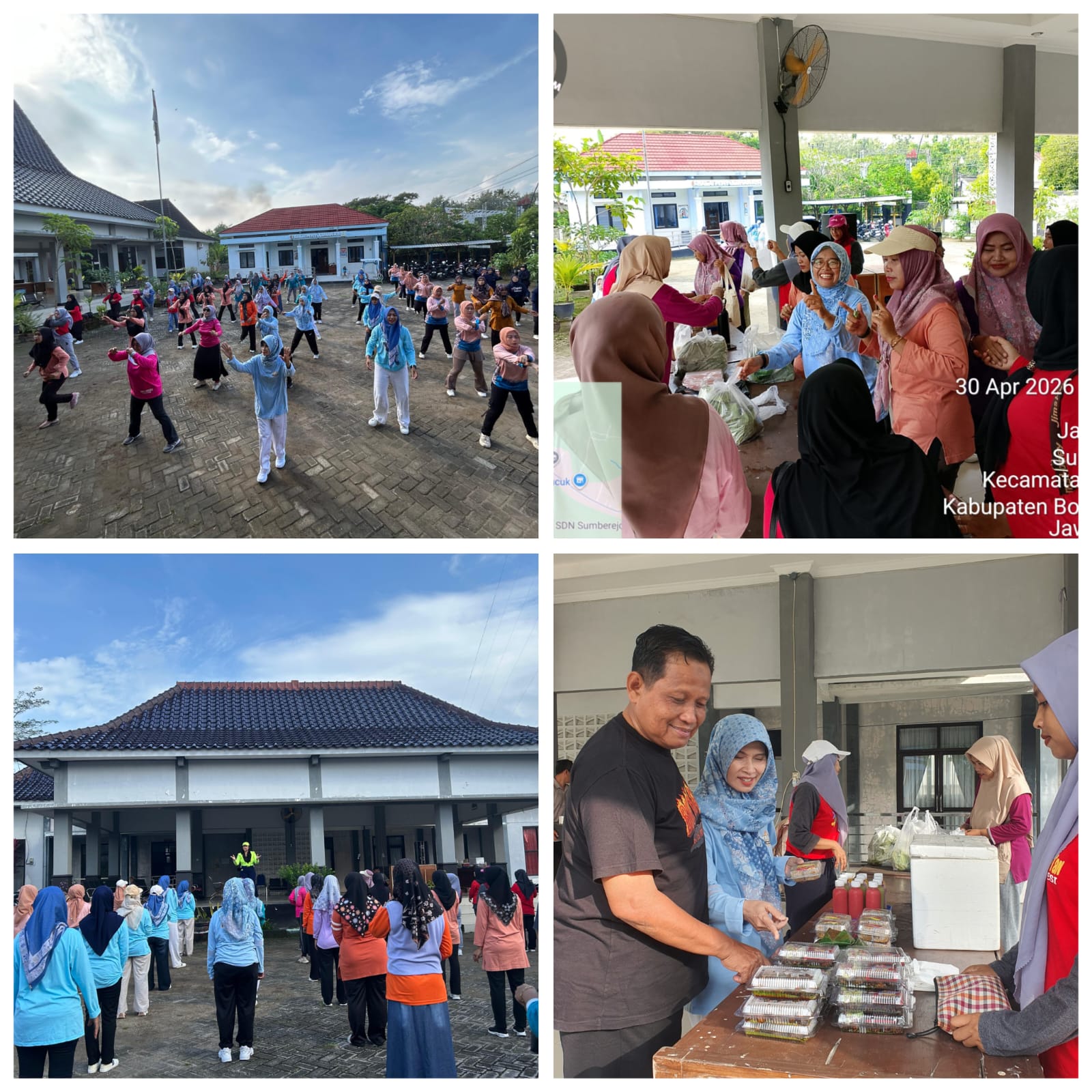 Tingkatkan Kebugaran dan Ekonomi Lokal, Kecamatan Trucuk Gelar Gerakan "SEROJA"