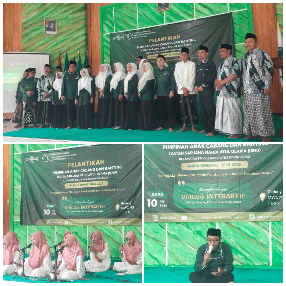 Resmi Dilantik, ISNU Trucuk Siap Berkolaborasi Bangun Kemajuan Masyarakat