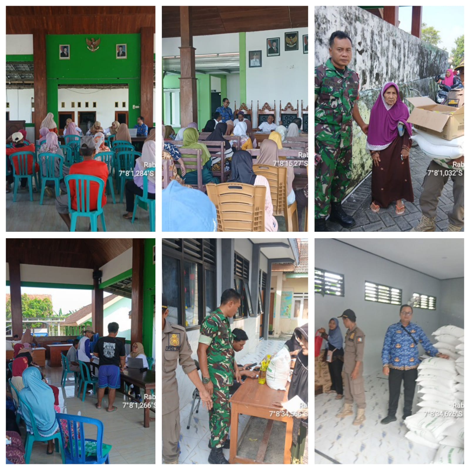 Pemerintah Kecamatan Trucuk Pantau Penyaluran Bantuan Pangan Beras dan Minyak untuk 5.257 KPM