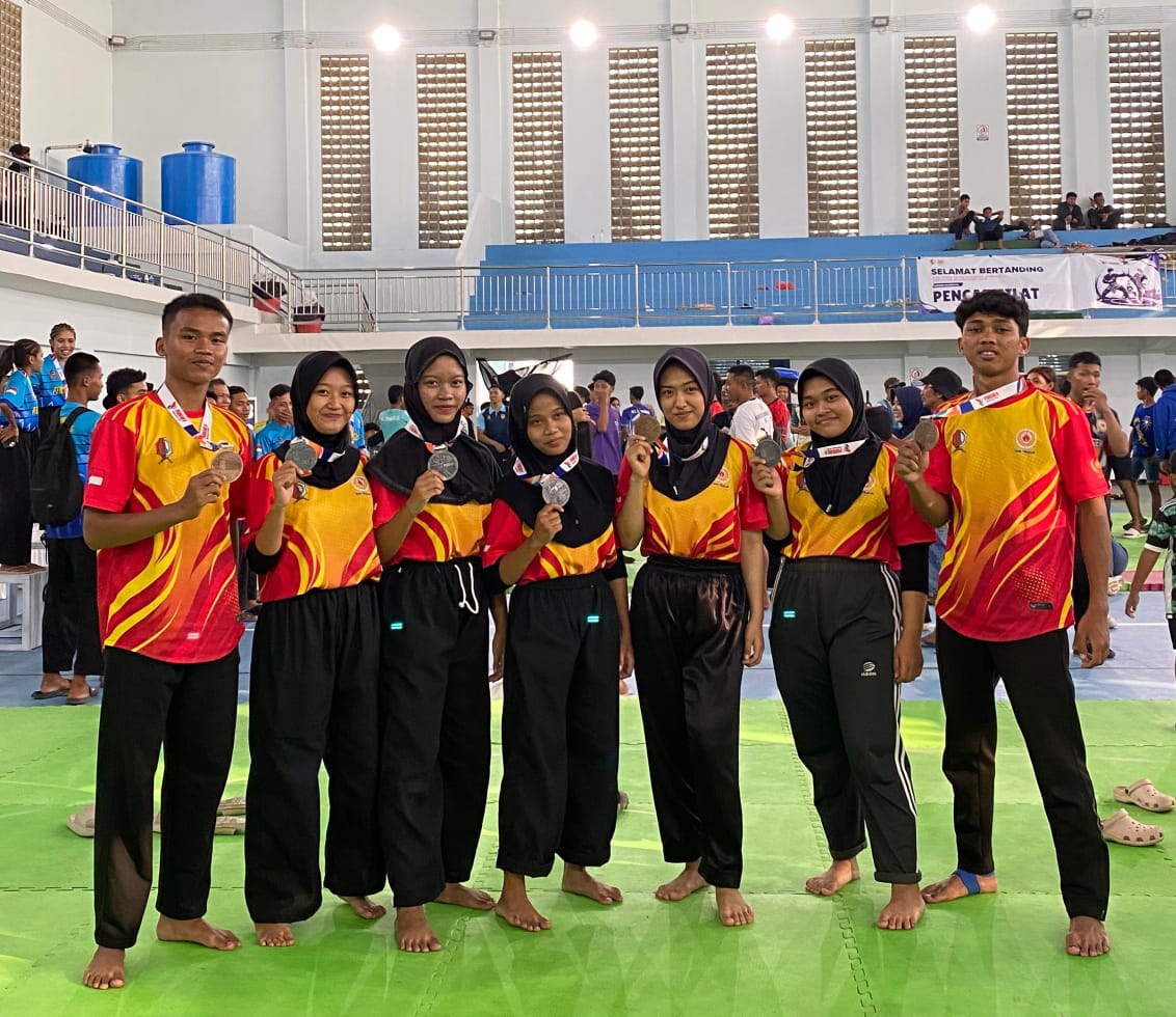 Pencak Silat Sumbang Medali Terbanyak Di PORKAB II Bojonegoro 2026
