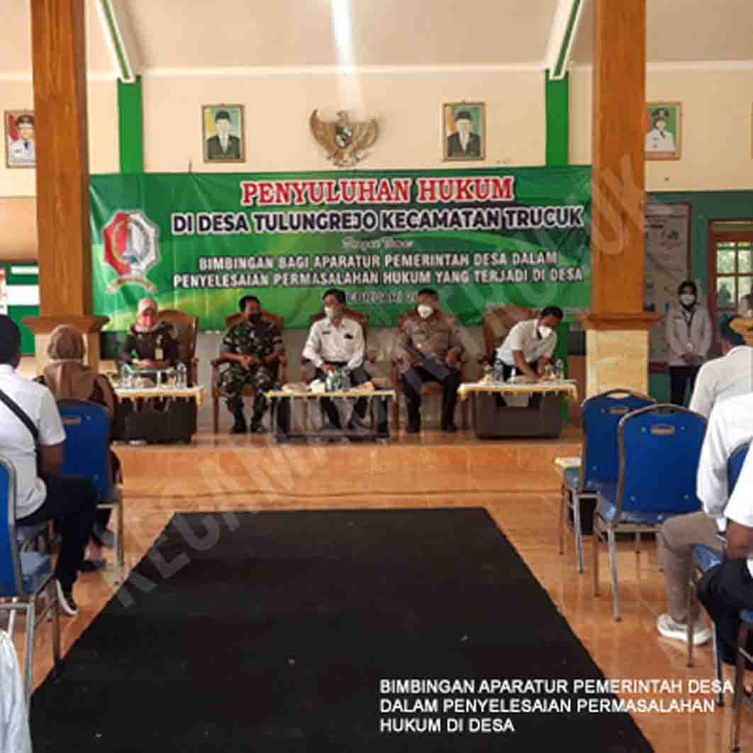 Penyuluhan Hukum Bagi Aparatur Pemerintahan Desa
